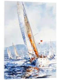 Acrylic print Towards victory - Peter Roder