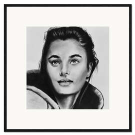 Gerahmter Kunstdruck Jenseits des Augenblicks