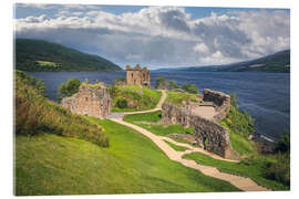 Akrylglastavla Urquhart Castle at Loch Ness, Schottland - Christian Müringer