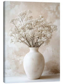 Lienzo Delicate Flowers in White - Annika Persson