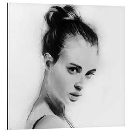 Alubild Poised in Silence - Denny Stoekenbroek