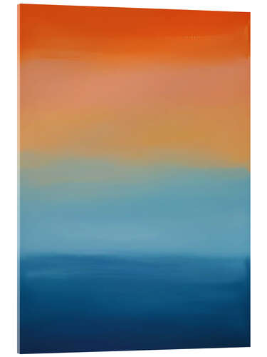 Acrylic print From dusk til dawn