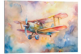 Gallery Print Vintage Doppeldecker