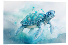 Akrylbillede Sea Turtle - nobelart