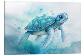 Obraz na aluminium Sea Turtle - nobelart