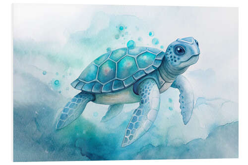 Quadro em PVC Sea Turtle