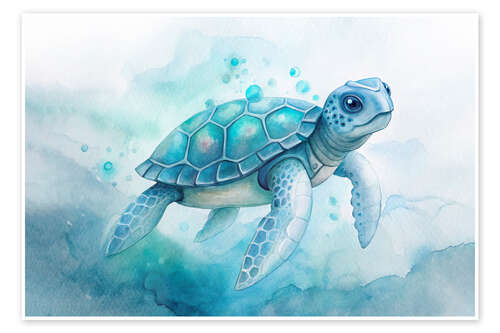 Poster Sea Turtle