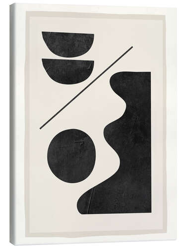 Quadro em tela Modern Abstract Minimal Shapes