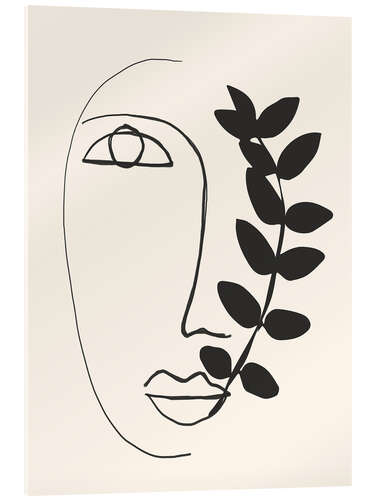 Cuadro de metacrilato Abstract Face