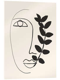 Cuadro de metacrilato Abstract Face