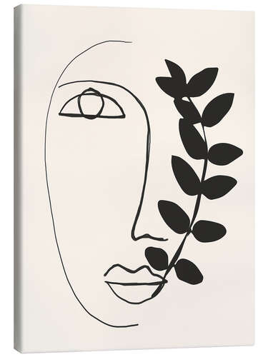 Canvas print Abstract Face