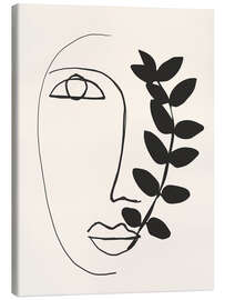 Lienzo Abstract Face