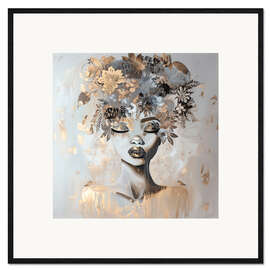 Gerahmter Kunstdruck Shadow Bloom