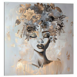 Cuadro de plexi-alu Shadow Bloom - Bella Eve