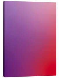 Tableau sur toile From Purple to Red - Colour Gradient - Ohkimiko