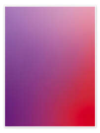 Tableau From Purple to Red - Colour Gradient - Ohkimiko