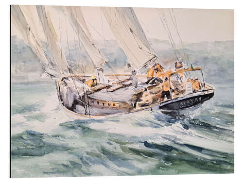 Alumiinitaulu Schooner Mayan