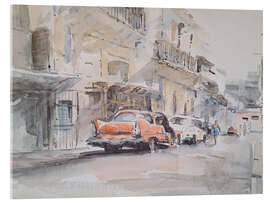 Acrylic print In the streets of Havana - Matthias Kriesel
