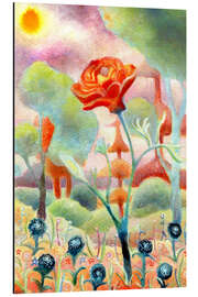 Alubild Erste Rose der Saison - Josh Byer