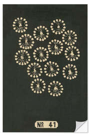 Sticker mural Night Fireworks no 41, 1883