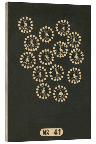Obraz na drewnie Night Fireworks no 41, 1883