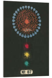 Akrylbilde Night Fireworks no 87, 1883