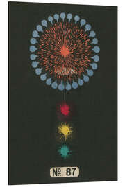 Alubild Nachtfeuerwerk Nr. 87, 1883