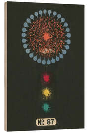 Obraz na drewnie Night Fireworks no 87, 1883