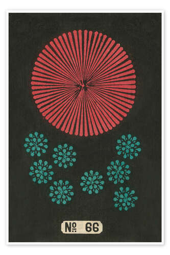 Póster Night Fireworks no 66, 1883