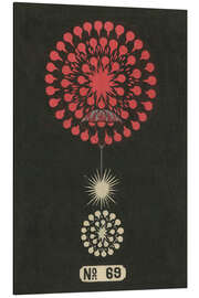 Alubild Nachtfeuerwerk Nr. 69, 1883