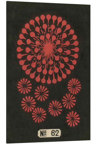 Alubild Nachtfeuerwerk Nr. 62, 1883