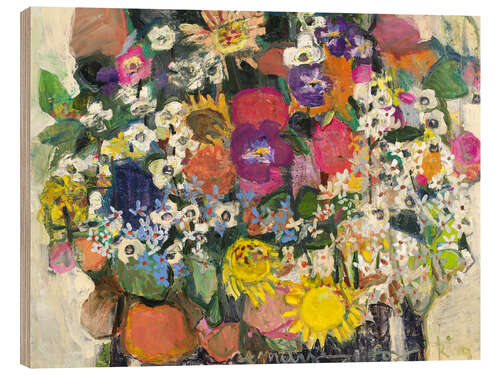 Stampa su legno Spring Song