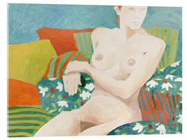 Quadro em acrílico Seated Nude