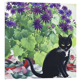 PVC-taulu Senetti Plant and Cat, 2018