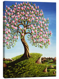 Leinwandbild Magnolienbaum - Liz Wright