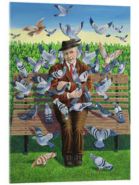 Quadro em acrílico The Pigeon Fancier, 1993 - Liz Wright