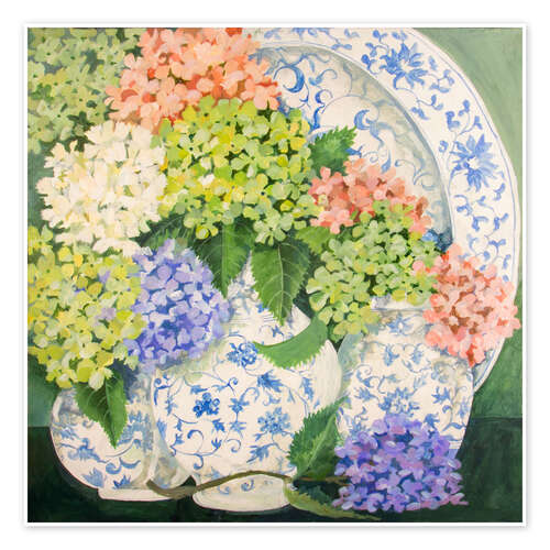 Plakat Hydrangeas