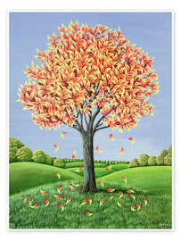 Reprodução The fiery colours of autumn - Liz Wright