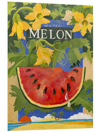 Foam board print Melon - Jennifer Abbott