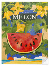 Sticker mural Melon - Jennifer Abbott