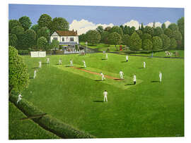 Hartschaumbild Cricket in Claygate, 1981