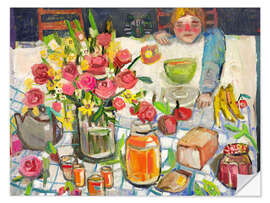 Sticker mural Reaching for the moon - Emily Fox King