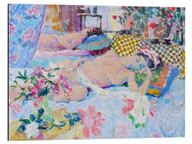 Alubild Morgenlicht, schlafender Akt, träumend - Hugo Grenville