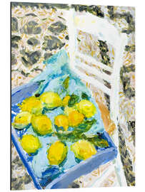 Alubild Zitrone aus dem Markt - Hugo Grenville