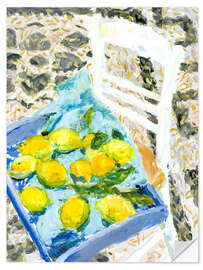 Sticker mural Lemon from the market - Hugo Grenville