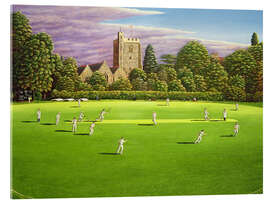 Acrylic print Cricket in Bray - Liz Wright