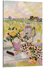 Aluminium print Summer Roses, Suffolk - Hugo Grenville
