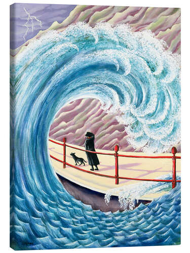 Lienzo Tidal Wave