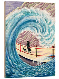 Quadro de madeira Tidal Wave - Liz Wright