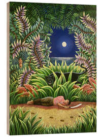 Holzbild Der Jaguarjäger - Liz Wright